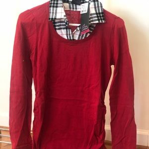 Kohl’s Motherhood maternity sweater (NWT)